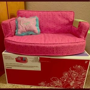 american girl comfy couch